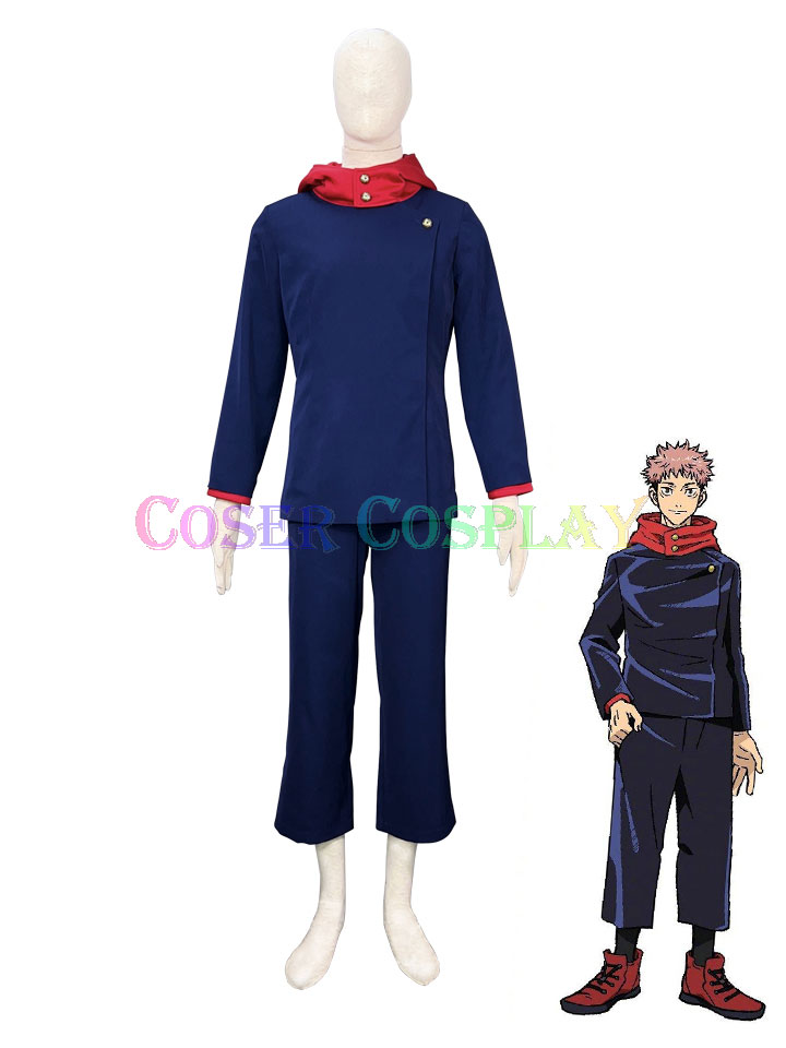 Jujutsu Kaisen Itadori Yuji Cosplay Costume 01